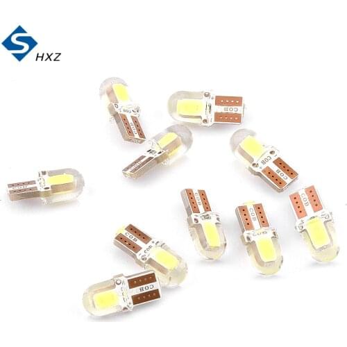 10 Pieces T10 Led Canbus W5W Led Bulb 6000K White Signal Dome Lamp Auto 12V Reading License Plate Light Car Interior Lights