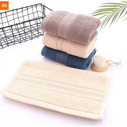 Xiaomi mijia cotton towel 74*34cm increase thickening household soft cotton face towel daily gifts Skin-friendly wholesale