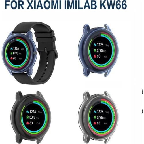Soft Fibre Glass Protective Film Cover For Xiaomi IMILAB KW66 Smart Watch For Xiaomi Full Screen Protector Case Accessories