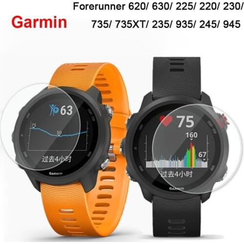 5Pcs HD Tempered Glass Screen Protector Film For Garmin Forerunner 620 630 235 225 220 735 935 945 245 Smart Watch Accessories