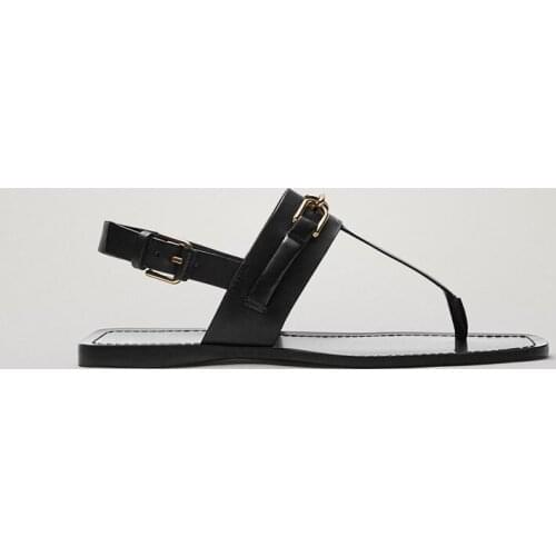 Flip Flops Women Sandals 2021 Summer Square Head Clip Foot Flats Sandalias Shoes Korean Fashion Versatile Roman Sandals Slippers