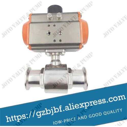1" DN25 Sanitary Pneumatic Quick Ball Valve
