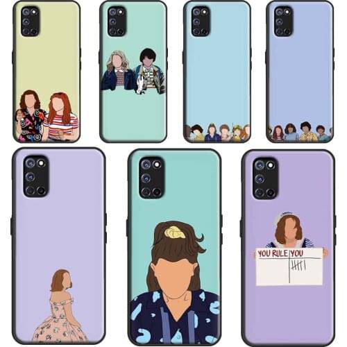 Millie Brown Stranger Things Eleven Cover For OPPO A5 A9 A53 A31 2020 A1K A3S A5S A15 A52 A72 A83 A91 A93 Find X3 Pro F5 Case