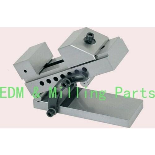 CNC 5" PRECISION SINE VISE, 88mm(W)x122mm(H)x 235mm(L),part#: SINE-V5 For Wire EDM Milling Machine Lathe Mill Part
