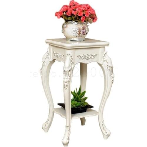 European Style Flower Shelf Indoor Flower Shelf Living Room Flowers Several Green Radish Flower Pot Shelf Landing Luxury