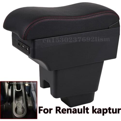For Renault Kaptur Armrest KAPTUR Retrofit parts dedicated Car Armrest box Center Storage box car accessories Interior