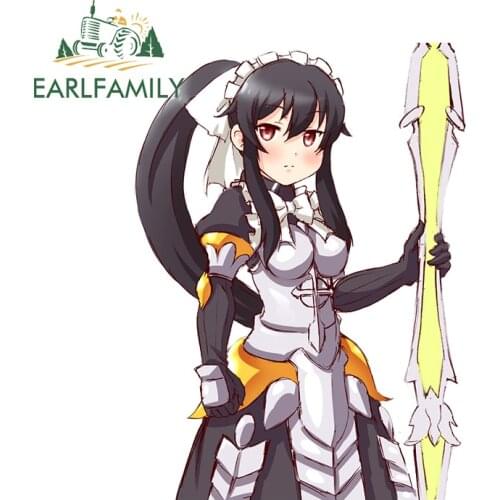 EARLFAMILY 13cm x 10.1cm for Narberal Overlord Vehicle Car Stickers Vinyl Decals Surfboard Scratch-Proof Creativite Graphics