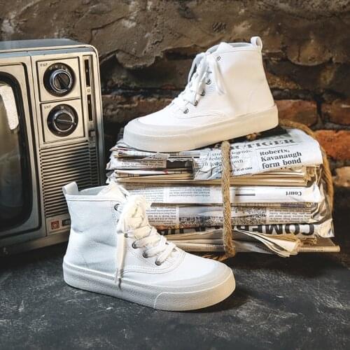 Women Sneakers Leopard Rivets Shoes Women Canvas Shoes Leisure Lace-Up Low High Top Sneakers Basket Femme Big Size Women Shoes