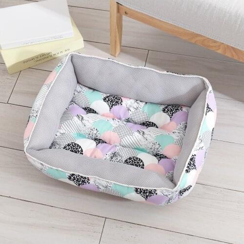 Dog Bed Super Soft Pet Sofa Cats Bed,Non Slip Bottom Pet Lounger, Cool and Breathable Pet Bed Premium Bedding