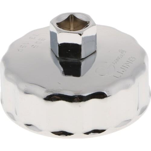 Oil Filter Cap Wrench Housing Tool Remover 14 Flutes Dia 73mm For Toyota