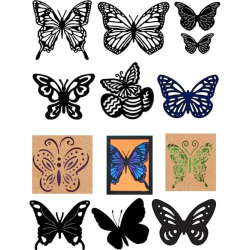 2020 new Butterfly Animal New Metal Cutting Dies for Card Making Dies Scrapbooking DIY Paper Craft Dies Embossing Die Cut