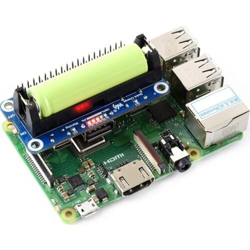 New Lithium battery expansion board module 5V mobile power supply for Raspberry Pi 3 generation B+/3 generation
