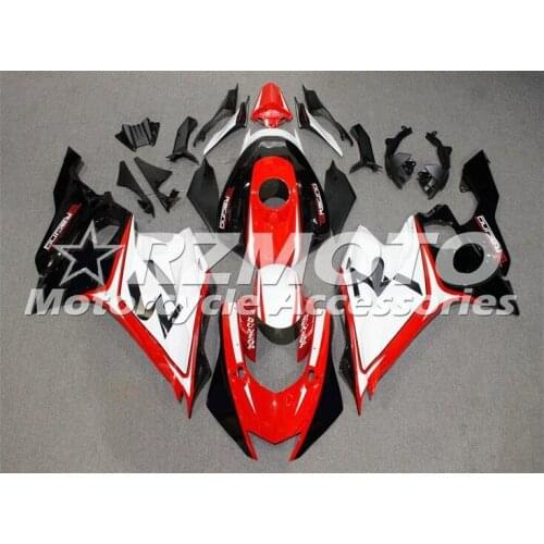 Style New ABS whole Fairings kit Fit for YAMAHA YZF-R6 2017 2018 2019 R6 17 18 19 Bodywork set Custom Free red black Tank cover