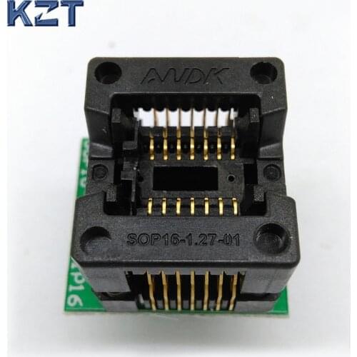 SOP14 SOIC 14 SO14 to DIP14 Programming Socket Pitch 1.27m IC Body Width 3.9mm 150mil Flash Test Socket Adapter