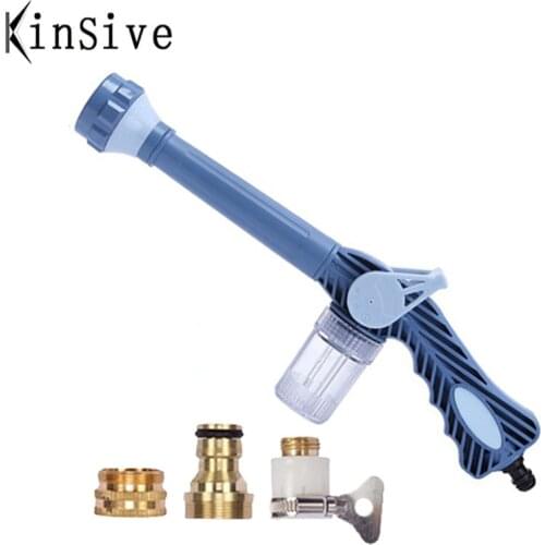 High Pressure Garden Water Gun Hose Nozzle Mutifunctional Household Car Washing Water Sprayer Pipe Nozzle Sprinkle Cleaning Tool