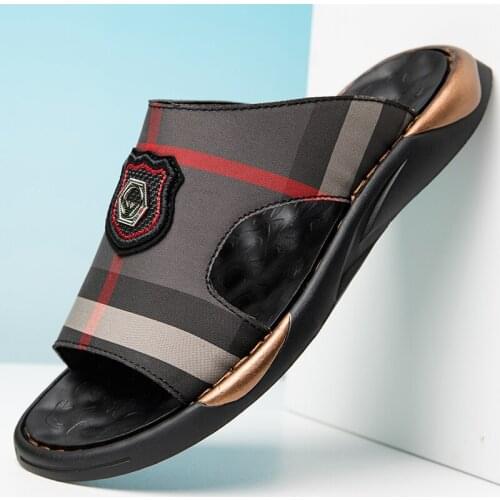 2021 New Summer Sport Sandals For Men Brand Designer Beach Shoes Mens Comfortable Walking Shoes Man Rubber Beach Slippers Men