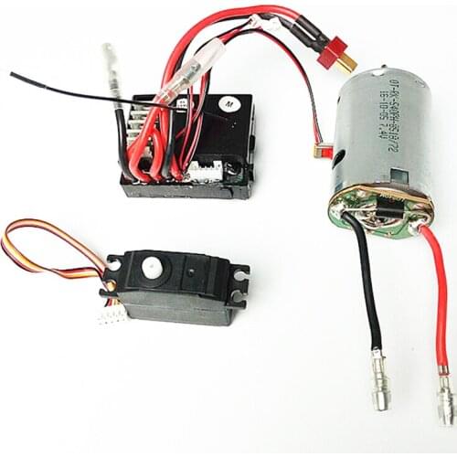 Servo/540 Motor/Remote Controller/Circuit Board Spare Parts For WLtoys 12428/12423 RC 4WD Car Model