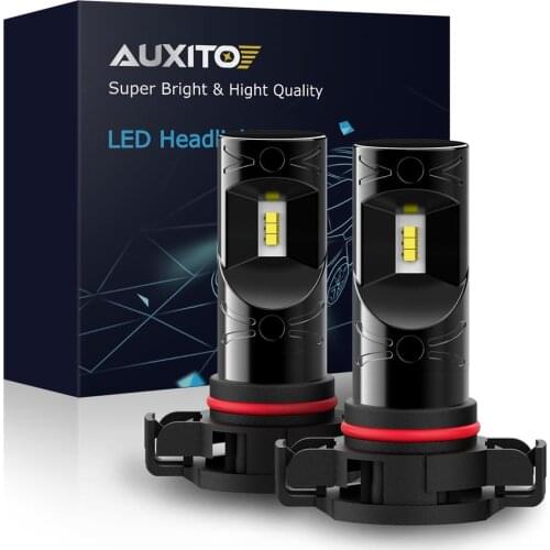 AUXITO 2x H16 LED Fog Light Bulbs H11 H8 H27 880 881 LED 9005 HB3 Car Driving Running Lamp for Lada Vesta BMW Toyota Skoda Ford