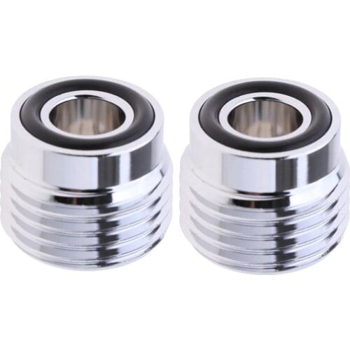 2Pieces Dive Cylinder Adaptor DIN-to-YOKE Insert Tank Convertor- Diving & Snorkeling Regulator Accessories Tank Valve Adaptor