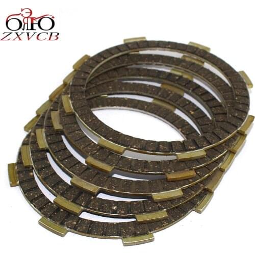 5PCS FOR HONDA XR200R 1993-2002 TRX250TM 2002-2018 TRX250X 2009-2018 Motorcycle Clutch Plate Disc Set Friction