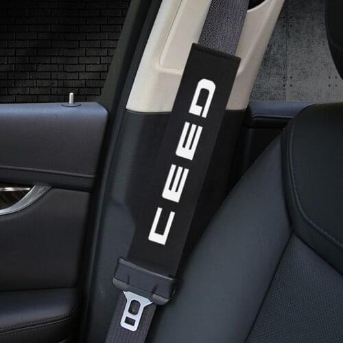 Car Seat belt cover car styling for Kia Ceed Rio k3 k5 Forte Sorento Sportage R Accessories Car Styling
