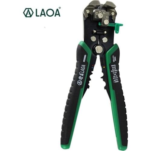 LAOA Wire Stripper Tools Professional Electrical Automatic Cable Stripping Wire Cutter Tools for Electrician Crimpping
