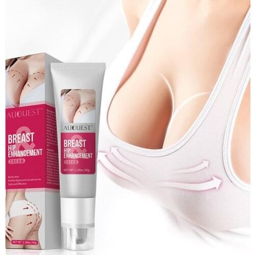AuQuest Breast Butt Enhancer Skin Firming And Lifting Body Cream Elasticity Breast Hip Enhancement Cream Busty Sexy Body Care