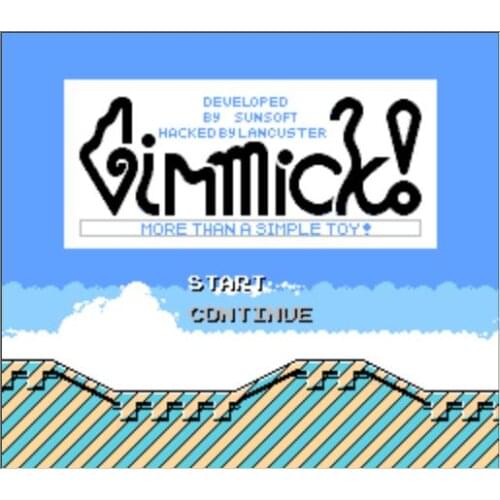Mr. Gimmick!(Full Sound) English Game Cartridge for NES/FC Console