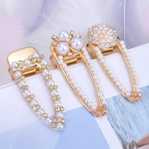Bride Coroa Pin Hollow-out Hairpin Duckbill Clip South Korea Wholesale Personality Hair Accessories Manufacturer Crown Tiara