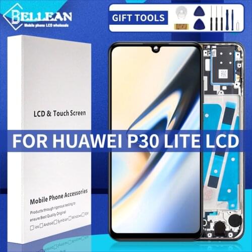 Catteny 6.15inch For Nova 4E Lcd Display For Huawei P30 Lite Lcd With Touch Screen Digitizer Assembly Free Shipping With Tools