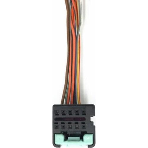 1/2/4pcs/Lot 10 Pin/Way Car Dual-Clutch DSG Shift Mechanism Plug Glass Lifter Connector With 15cm 20AWG Wire For VW 1K0 972 776