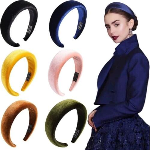 Head Bands For Women Designer Fashion Flannel Sponge Hair bands Turban Hair Hoop Party Hairband Headbands Women Hair Accessories
