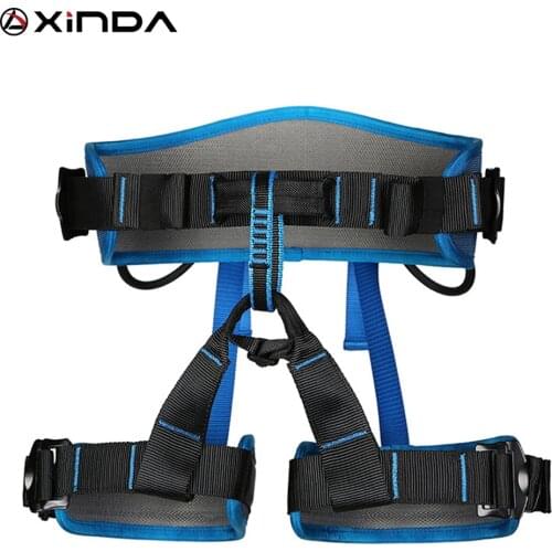 XINDA Climbing Safety Belt Rock Climbing Outdoor Expand Training Half Body Harness Protective Supplies Survival Equipment