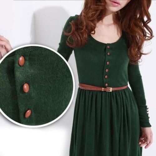 Womens Casual Work Autumn Winter Knit Long Sleeve Belt Sweater Fitted Slim Dress