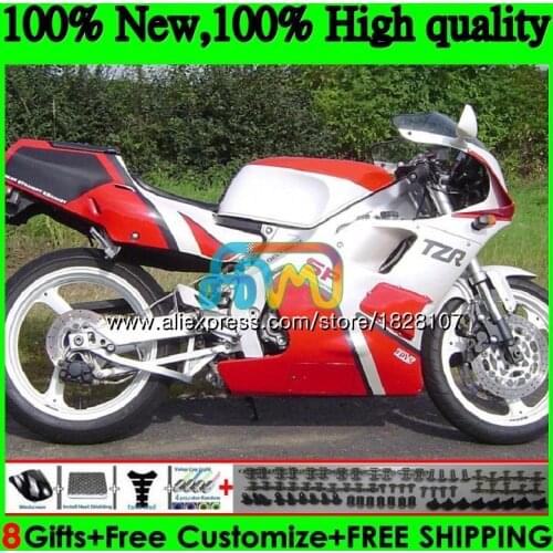 3MA For YAMAHA TZR250RR TZR-250 TZR250 88 89 90 91 125BS.49 Red white hot TZR250 RS RR YPVS TZR 250 1988 1989 1990 1991 Fairings