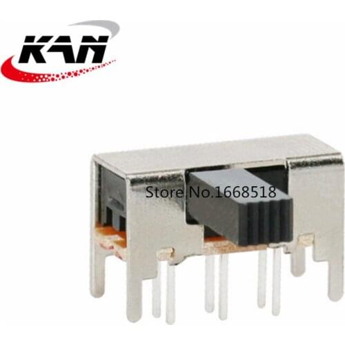 50pcs SK-22H03 two-speed six-foot horizontal switch Small appliances side-mounted toggle switch Power switch