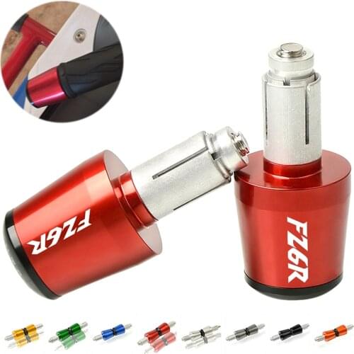 For Yamaha FZ6R FAZER600 FZ6S/FZ6N FZ6R FZ6 FAZER 2005-2010 22mm Weights Handlebar Grips Cap Motorcycle Hand Grips Bar Ends Plug