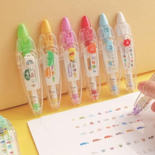 Ellen Brook 1 PCS Special Stationery Originality Press Type Lace Correct Lovely Modification Student School Office Supplies