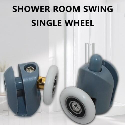 4/8pcs Sliding Door Wheels for Bathroom Shower Room Hanging Wheel Up and Down Sliding Door Accessories 19/20/22/23/25/27/35mm