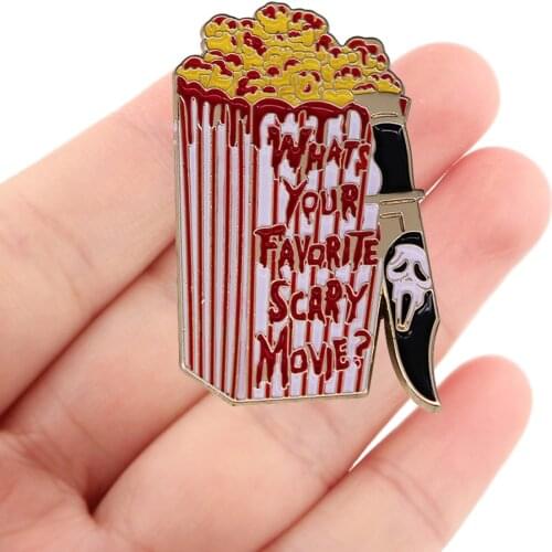 DZ1567 Movie Collection Enamel Lapel Pin Badge Pins Hats Clothes Backpack Decoration Jewelry Accessories Gifts for Friends