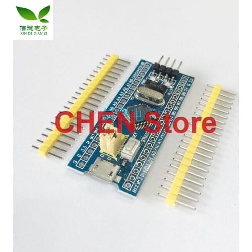 1pcs STM32F103C8T6 core board STM32 singlechip Embedded MCU 64K (Blue Pill) development board 32F103C8T6 ARM Core board