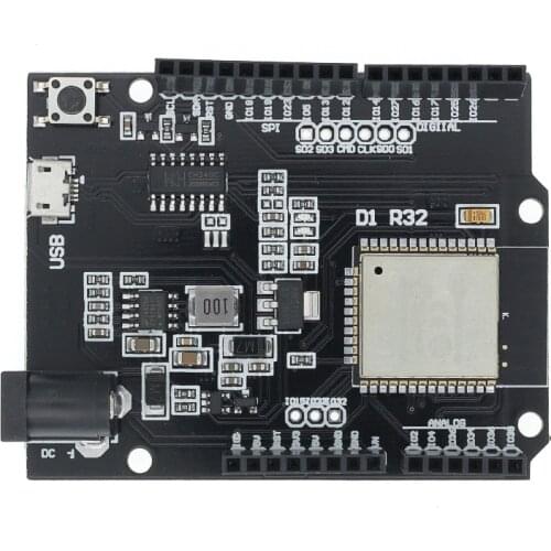 For Wemos D1 ESP32 ESP-32 WiFi Bluetooth-compatible 4MB Flash UNO D1 R32 Board Module CH340 CH340G Development Board For Arduino
