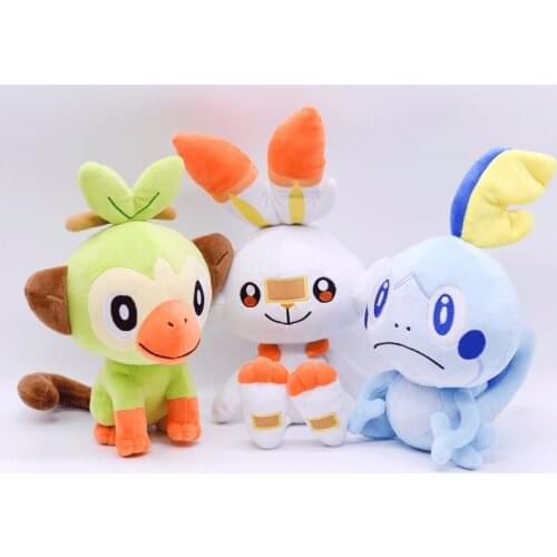 Cartoon Pokemon Anime Plush Doll Toys Cute TOMY Pokémon Anime Stuffed Collection Figure Children Christmas Girl Birthday Gifts