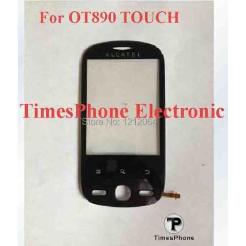 New Black Touch Digitizer For Alcatel OT890 Touch Screen Replacement