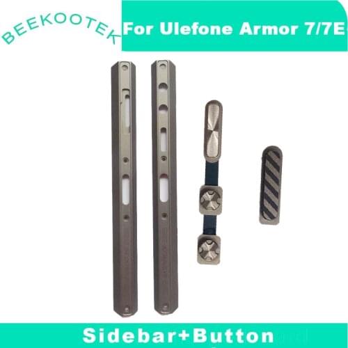 Original Housing A Frontal shell Middle Side Metal Frame Housings Case Middle Repair Parts+Button For Ulefone Armor 7/Armor 7E