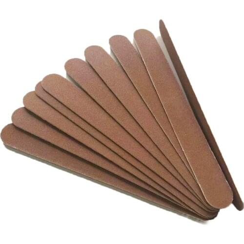 Natural wood nail file wooden emery board free shipping 180/180 10 pcs/lot