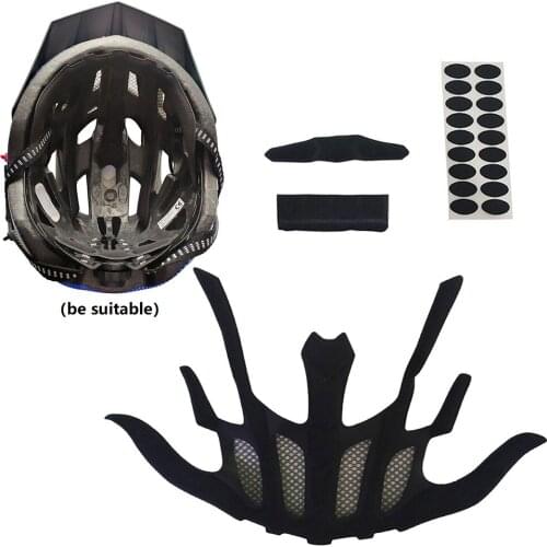 Bicycle Helmet Lining Foam Pads Kit Helmet Sealed Red Sponge Universal Fits Catlike Whisper Helmet Kit