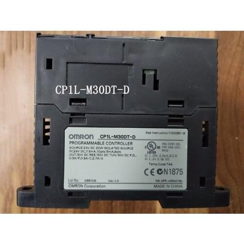 Programmable Logic controller Module CP1L-M30DT-D PLC CPU DC input 18 point transistor output 12 point