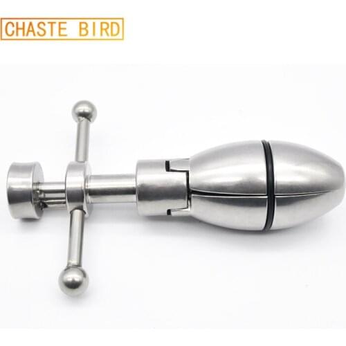 Queen Sex Training Couple Sex Games Flirt Toy Stainless Steel Anal Pull Beads Alternative Stimulus Anal Irrigator Anal PlugA124