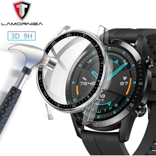 Tempered Glass Screen Protector For Huawei Watch GT 2E GT2 GT2E 46MM GT2 Pro GT2 42MM Protective Film Protection ScreenProtector